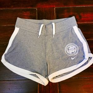 NIKE high-waisted gym shorts